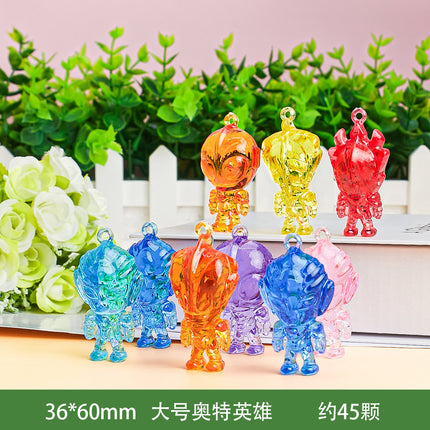 Cartoon Doll Puppy Children's Gem Toy Handmade Creative Jewelry Ornaments Kindergarten Gift Doll Machine Accessories