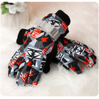 Lightning red five fingers [suitable for 6-8 years old]