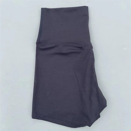 Dopamine Color Yoga Shorts Tight-Fitting High-Elastic Breathable Nude Sports Three-Point Bottoming Shorts Safety Pants
