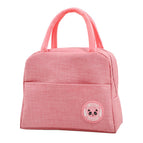 Bear meal bag-[pink]]