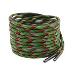 #8628 emerald green-black-red+gun black metal head / 60cm [4mm wide, one pair]