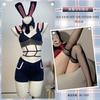Police officer costume (no badge) + black stockings / One size fits all