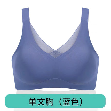 Cross-border Breast Bra Special Bra after Mastectomy Silicone Women's False Breast False Breast Two-in-One Underwear
