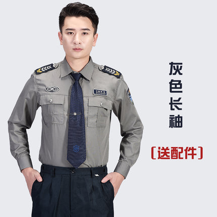 2011 New Property Security Clothing Short-Sleeved Shirt Security Clothing Summer Uniform Summer Work Clothes Suit for Men and Women