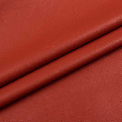 Elastic Pu Soft Leather Fabric with Fine Grain for Bags and Shoes, Flat Elastic Clothing Material, Plain Weave Garment Accessories for Cross-Border Trade