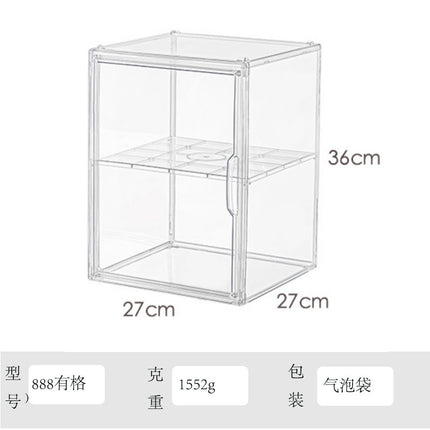 Blind Box Storage Display Stand Desktop Transparent Dustproof Acrylic Lego Bubble Mate Storage Cabinet Hand Display Box