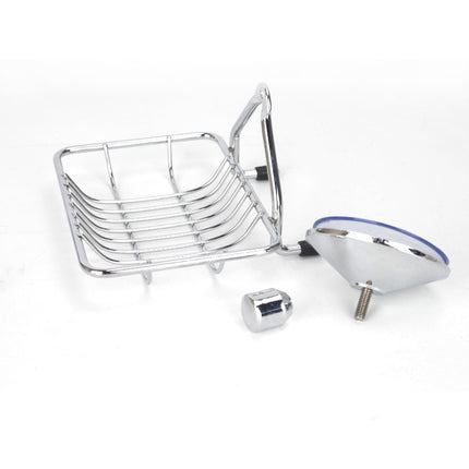Kitchen Bathroom Suction Cup Storage Rack Creative Metal Storage Rack Cleaning Sponge Storage Rack Tissue Rack Iron