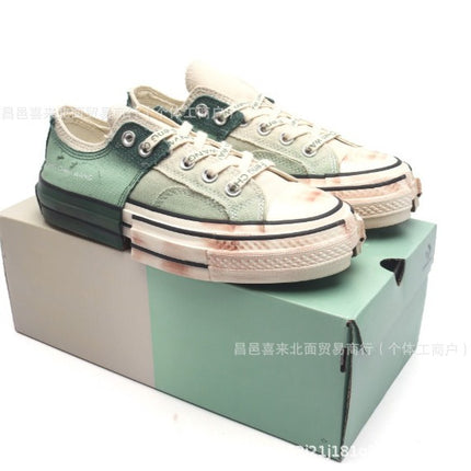 high quality wholesale CX-Pro OX printing one star canvas vulcanized low-top canvas shoes board