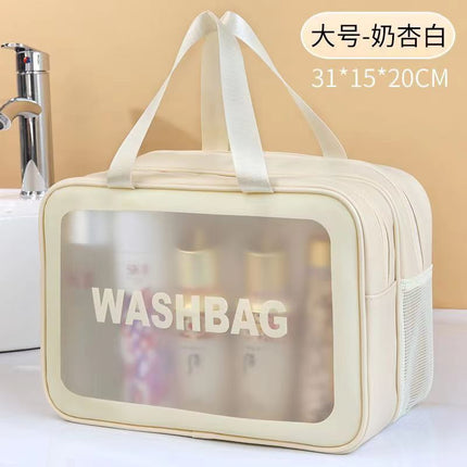 2024 New Cosmetic Bag Women's Portable Wash Bag Large Capacity Dry and Wet Separate Travel Bath Portable Storage Bag