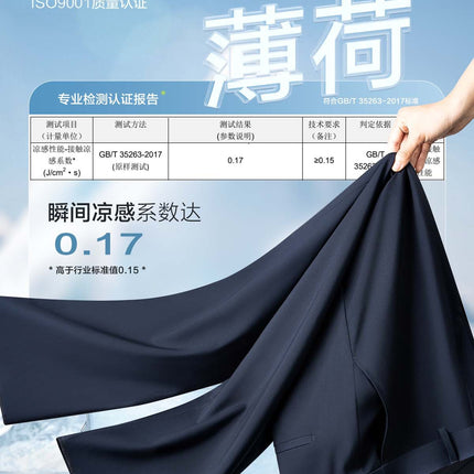 Summer Business Casual Pants for Women, Mint Cool Suit Pants for Women, Professional Formal Wear, Women's Work Suit Pants, Thin Summer Pants