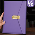 B5 Purple Coded Book [Page 320] Large Pan Pattern