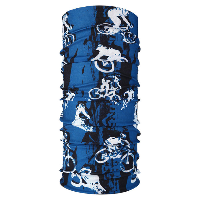 Sports Outdoor Seamless Headscarf Men's and Women's Riding Multifunctional Moisture Absorption and Sweat-wicking Magic Sunscreen Square Scarf Scarf Set