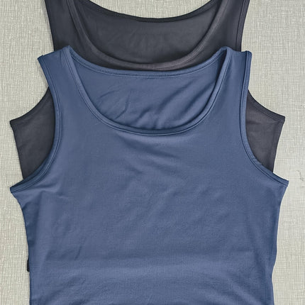 2 Women's Sports Casual Vests Sleeves Tops Cross-Border Dropshipping