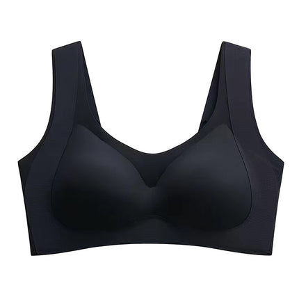 Seamless Vest-Style Adjustable Bra for Women with Small Busts, Gathers and Supports Side Breasts, Prevents Sagging, Sports Bra with a Light Luxury Style