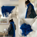 Deep sapphire blue / 230cm