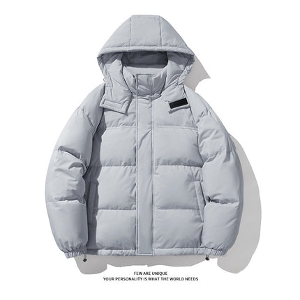 Men's down Jacket with Hood, Warm Trendy Brand, 90% White Duck down Coat, Winter Thickened Parka, Men's Clothing Wholesale