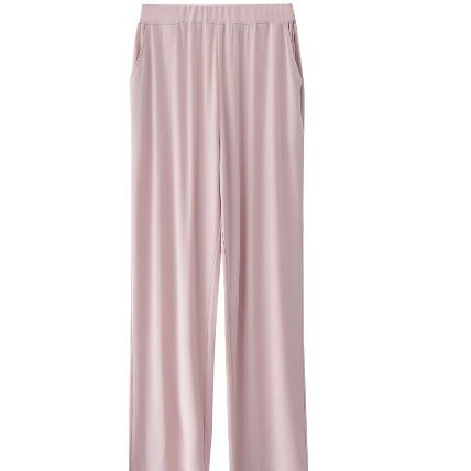 Summer Thin Pajamas for Women, 80-Count Lenzing Modal Sleep Pants, Loungewear, Comfortable and Loose, Can Be Worn Outside, Cool-Feeling Autumn Long Pants
