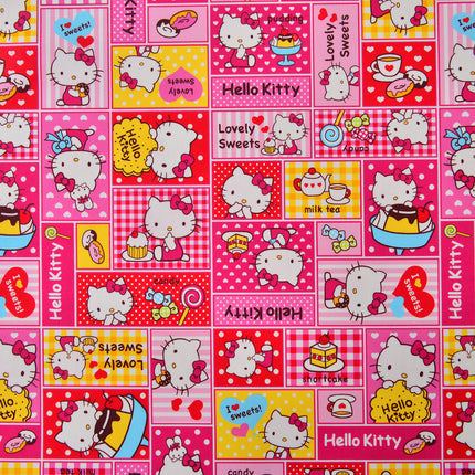 8 An Fine Sail Pure Cotton Ba An Canvas Fabric Handmade Tablecloth Bag Pet Cartoon Thickened Cotton Kitty Fabric