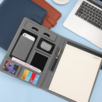 Multifunctional Document Information Booklet, Information Folder, Leather Manager Folder, Single Book