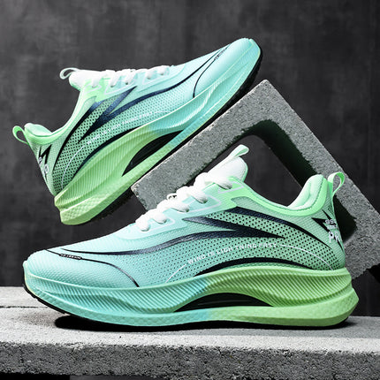 Cross-Border 2025 Spring and Summer Men's Running Shoes New Mesh Sports Casual Shoes for Teenagers and Students Trendy Ins Shoes Dropshipping