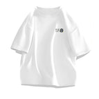 [Combed Cotton Short Sleeve] White No Worry / M