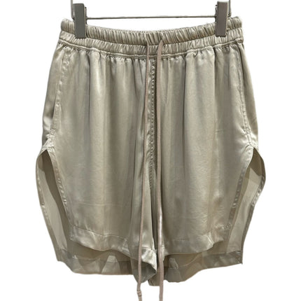 Subhuman Silk Shorts | Asymmetrical Silk Satin Drawstring Fashionable and Versatile Design Casual Shorts