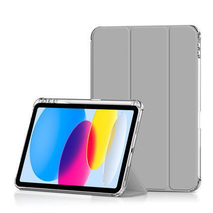 Suitable for ipad2021 protective sleeve with pen slot Apple 9 transparent frosted 10.2 inch silicone shell A2602 anti-fall