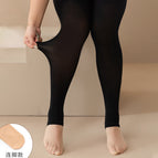 plus size imitation nylon [black foot]] / 170g thin velvet [suitable for 20-25 ℃]]