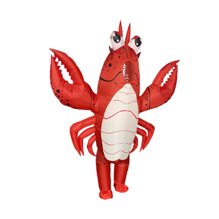 Cross-Border New Carnival Big Lobster Inflatable Costume Toy Halloween Party Marine Animal Shark Inflatable Suit