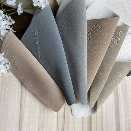 Direct Supply of Semi-Pu Leather Brushed Bottom 0.9mm Leather Sofa Furniture Soft and Hard Upholstery Fabric Artificial Leather Factory