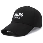 Black embroidered white / Adjustable