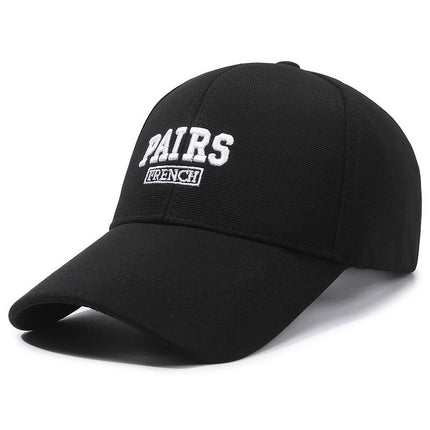 Deep Top Long Brim Women's Summer New Big Head Baseball Cap Face Small Wide Brim Hood Long Brim Men's