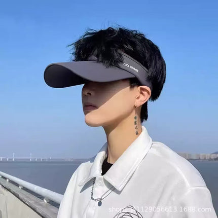 Summer Sun Protection Hat Outdoor Sports Running Women's Hat Sun Protection Sun Hat Men's Empty Top Peaked Hat Sun Hat