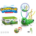 Colorful water spray caterpillar