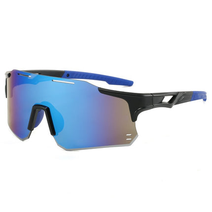 New Men's and Women's Outdoor Sports Glasses Cross-Border Color-Changing Sunglasses Fashion Trend European and American Windproof Cycling Sunglasses