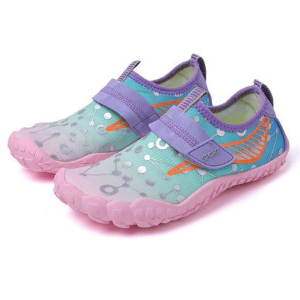 Cross-Border Unisex Children's Water Shoes for Indoor Activities Like Jump Rope and Aerobics, Dual-Use for Water and Land, Barefoot Swimming and Water Play Shoes, Beach Shoes