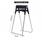Plate clip (black) opp bag