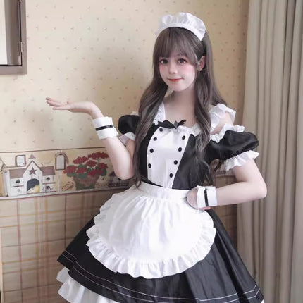 23 Years New Maid Outfit Cute Two-Dimensional Lolita Dress Cat Maid Uniform Restaurant Maid Suit