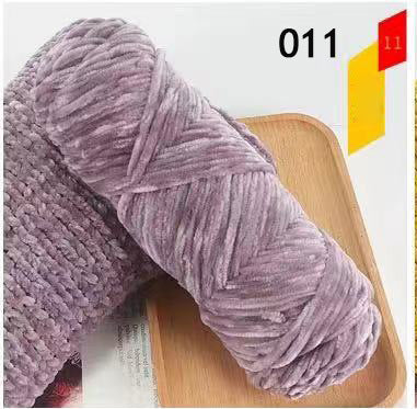 100g Chenille Velvet Thick Yarn Ball for Hats, Scarves, Sweaters, Crochet Shoes, DIY Knitting Materials, Hand Knitting