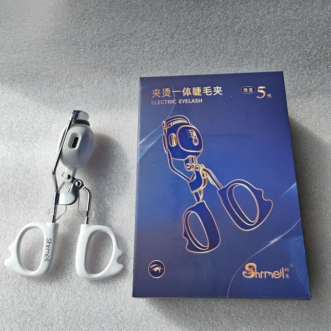 Flash beauty five-generation upgraded version of electric heating electric perm eyelash lasting setting curling 4 digital temperature control eyelash curler factory