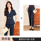 Navy blue jacket + pants / S