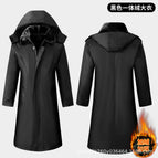 Black cotton jacket [waterproof + non-removable liner] 380 / Small size