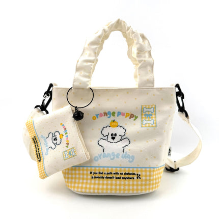 New Girls Handbag Storage Bag Cute Lunch Box Bag Handbag Mother Bag Korean Cartoon Bag Hand Bag