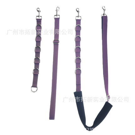 Pet Bath Bath with Washing, Cutting and Blow Auxiliary Belt Beauty Table Matching Tool Retractable Adjustable Dog Walking Rope