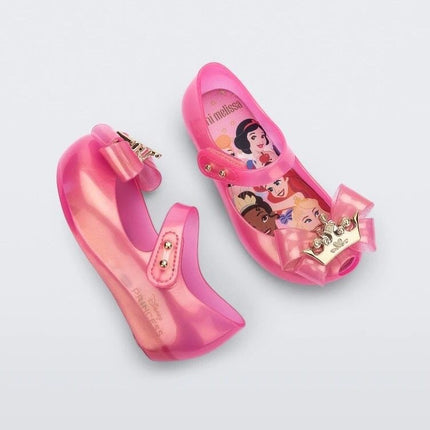 Melissa Girls' Shoes 2026 New Summer Children's Sandals for Older Kids with Bowknot Soft Sole Peep-Toe Princess Shoes