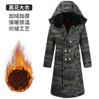 Black flower [velvet] thickened one-piece style / Small size [recommended 50-75kg ]