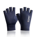 S13 half finger short style-navy blue / One size fits all