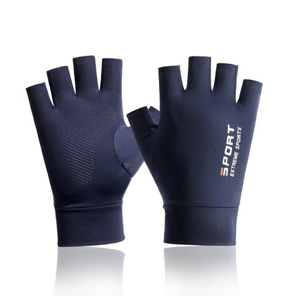 Summer Sun Protection Gloves, Ice Sleeves, Integrated Sun Protection Sleeves, Non-Slip, Breathable, Touch Screen, Outdoor Fishing, Cycling, Driving and Commuting