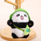 About 12cm/44g / Hat panda pendant-green