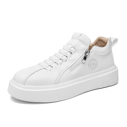 Large Size Men's Sneakers, Classic Versatile Casual Shoes, Soft Soles, Comfortable Student Black Sports Style Korean Style Breathable Shoes